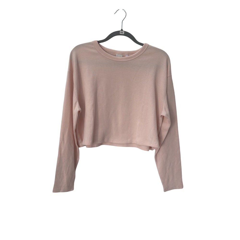 Sunday Best Relaxed waffle-knit longsleeve
